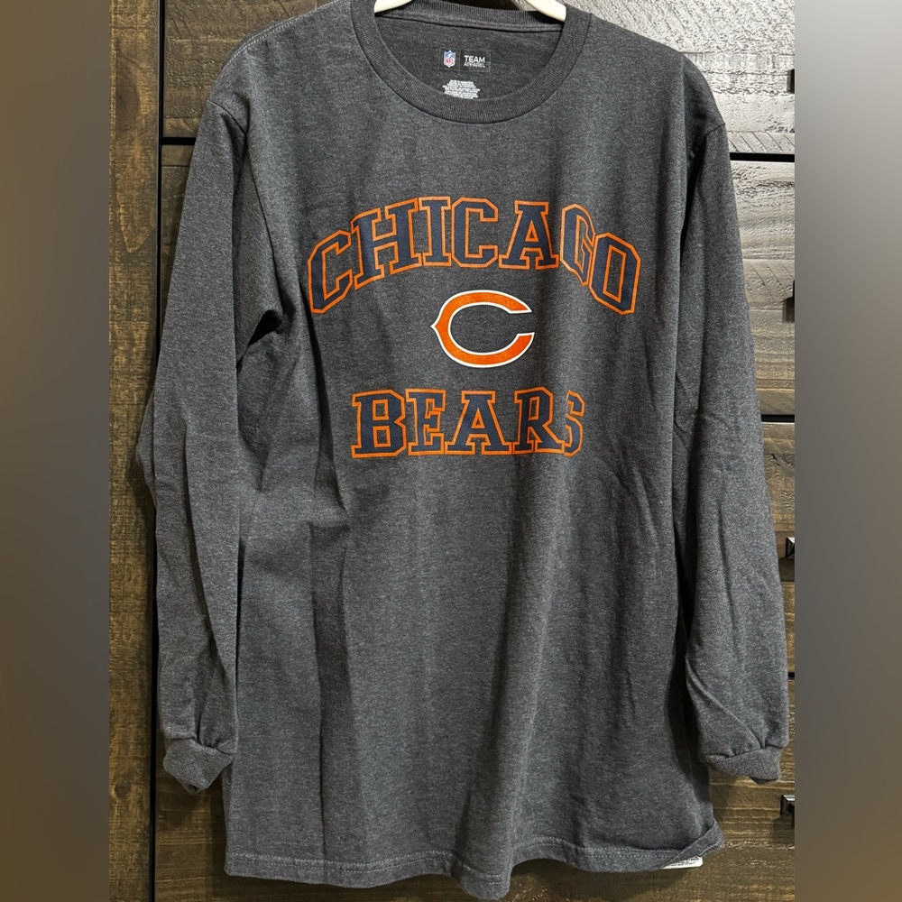 Chicago Bears Gray Medium Long Sleeve Shirt